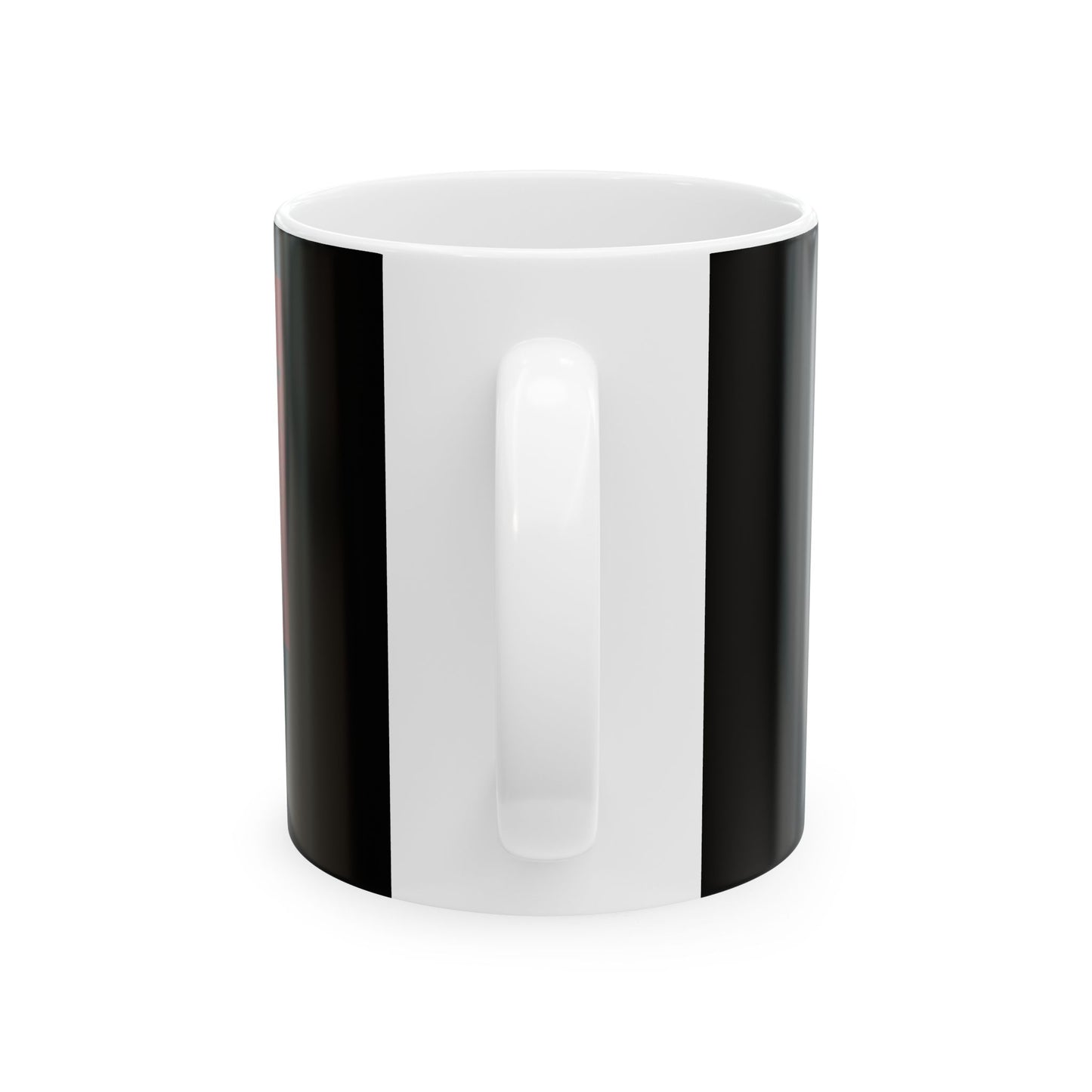 Bold Graphic Ceramic Mug, Coffee Lovers Gift, Unique Drinkware for Music Fans, Lil Root Inspired Mug, Artistic Coffee Cup