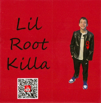 Lil Root Sticker Vinyl Sticker-Red 3”x3”